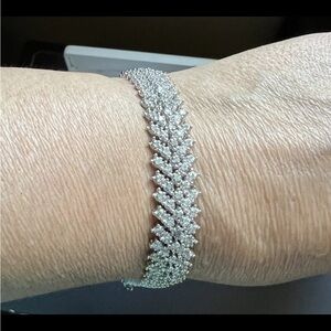 2 cttw Diamond SS bracelet